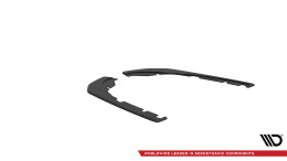 Street Pro Heck Ansatz Flaps Diffusor passend für Kia Stinger GT-Line Mk1 rot