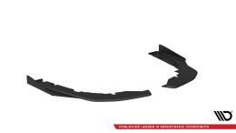 Street Pro Heck Ansatz Flaps Diffusor passend für Kia Stinger GT-Line Mk1 SCHWARZ+ HOCHGLANZ FLAPS