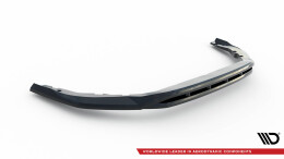 Cup Spoilerlippe Front Ansatz passend für Audi A8 D5 schwarz Hochglanz
