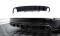Heck Ansatz Diffusor passend für Audi A6 Limousine / Avant C7 schwarz Hochglanz