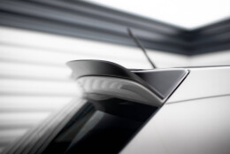 Heck Spoiler Aufsatz Abrisskante passend für Skoda Fabia Hatchback Mk3 schwarz Hochglanz