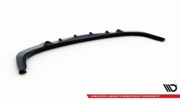 Cup Spoilerlippe Front Ansatz passend für Mercedes-Benz E 55 AMG W211 schwarz Hochglanz