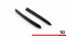 Heck Ansatz Flaps Diffusor passend für Mercedes-Benz E 55 AMG W211 schwarz Hochglanz