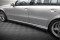 Seitenschweller Ansatz Cup Leisten passend für Mercedes-Benz E 55 AMG W211 schwarz Hochglanz