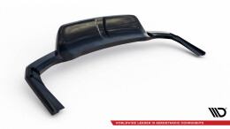 Mittlerer Cup Diffusor Heck Ansatz DTM Look passend für Maserati Levante Trofeo Mk1 schwarz Hochglanz
