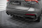 Mittlerer Cup Diffusor Heck Ansatz DTM Look passend für Maserati Levante Trofeo Mk1 schwarz Hochglanz