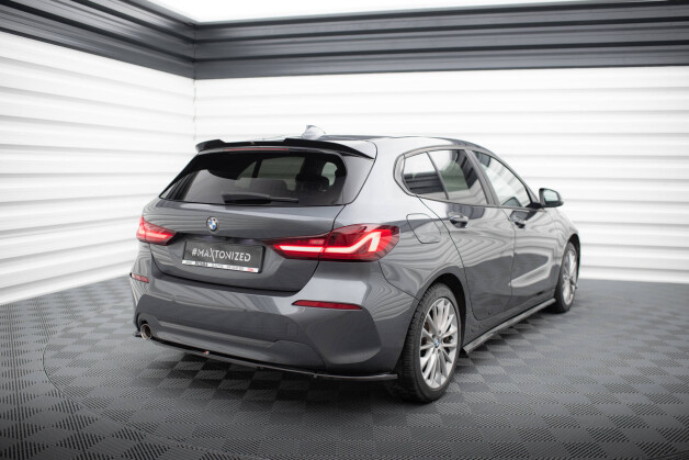 Heck Spoiler Aufsatz Abrisskante passend für BMW 1er F40 schwarz Hochglanz
