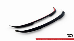 Heck Spoiler Aufsatz Abrisskante passend für BMW 1er F40 schwarz Hochglanz
