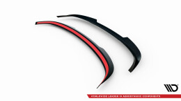 Heck Spoiler Aufsatz Abrisskante passend für BMW 1er F40 schwarz Hochglanz