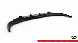 Cup Spoilerlippe Front Ansatz V.1 passend für BMW 1er F40 schwarz Hochglanz