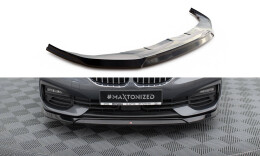 Cup Spoilerlippe Front Ansatz V.2 passend für BMW 1er F40 schwarz Hochglanz