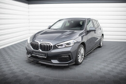 Cup Spoilerlippe Front Ansatz V.2 passend für BMW 1er F40 schwarz Hochglanz