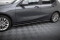 Seitenschweller Ansatz Cup Leisten passend für BMW 1er F40 schwarz Hochglanz