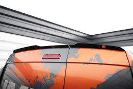 Heck Spoiler Aufsatz Abrisskante passend für Renault Express Mk2 schwarz Hochglanz