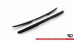 Heck Spoiler Aufsatz Abrisskante passend für Renault Express Mk2 schwarz Hochglanz