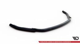 Cup Spoilerlippe Front Ansatz passend für Renault Express Mk2 schwarz Hochglanz