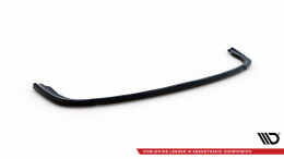 Mittlerer Cup Diffusor Heck Ansatz passend für Renault Express Mk2 schwarz Hochglanz