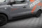 Seitenschweller Ansatz Cup Leisten passend für Renault Express Mk2 schwarz Hochglanz