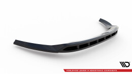 Cup Spoilerlippe Front Ansatz passend für Ford Transit Custom Mk1 schwarz Hochglanz