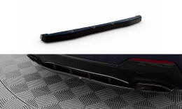 Mittlerer Cup Diffusor Heck Ansatz passend für BMW 4er M440i G22 / G23 / G22 Facelift / G23 Facelift schwarz Hochglanz