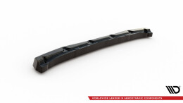Mittlerer Cup Diffusor Heck Ansatz passend für BMW 4er M440i G22 / G23 / G22 Facelift / G23 Facelift schwarz Hochglanz