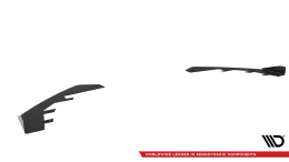 Front Stoßstange Flaps für Audi RS3 Limousine 8V Facelift FLAPS HOCHGLANZ