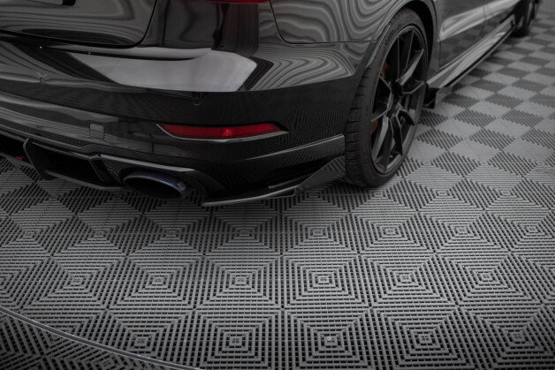 Hintere Seiten Flaps passend für Audi RS3 Limousine 8V Facelift FLAPS HOCHGLANZ