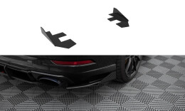 Hintere Seiten Flaps für Audi RS3 Limousine 8V Facelift schwarz Hochglanz