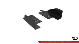 Seitenschweller Flaps passend für Audi RS3 Limousine 8V FL schwarz Hochglanz