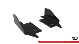 Seitenschweller Flaps passend für Audi RS3 Limousine 8V FL schwarz Hochglanz