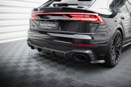 Carbon Fiber Heck Ansatz Diffusor passend für Audi...