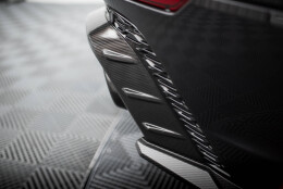 Prepreg Carbon Fiber Heck Ansatz Diffusor passend für Audi RSQ8 Mk1