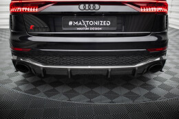 Prepreg Carbon Fiber Heck Ansatz Diffusor passend für Audi RSQ8 Mk1