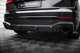 Prepreg Carbon Fiber Heck Ansatz Diffusor passend für Audi RSQ8 Mk1