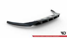 Cup Spoilerlippe Front Ansatz passend für Toyota Hilux Invincible Mk8 Facelift schwarz Hochglanz