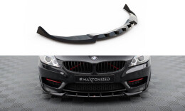 Cup Spoilerlippe Front Ansatz für BMW Z4 M-Paket E89 FL schwarz Hochglanz