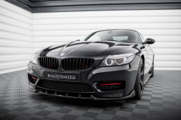 Cup Spoilerlippe Front Ansatz für BMW Z4 M-Paket E89 FL schwarz Hochglanz