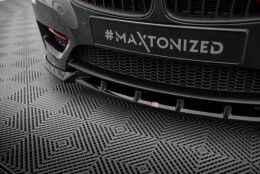 Cup Spoilerlippe Front Ansatz passend für BMW Z4 M-Paket E89 Facelift schwarz Hochglanz