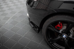 Heck Ansatz Flaps Diffusor für BMW Z4 M-Paket E89 FL schwarz Hochglanz