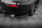 Heck Ansatz Flaps Diffusor für BMW Z4 M-Paket E89 Facelift schwarz Hochglanz