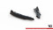 Heck Ansatz Flaps Diffusor passend für BMW Z4 M-Paket E89 Facelift schwarz Hochglanz