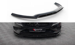 Cup Spoilerlippe Front Ansatz für Mercedes-Benz CLS C218 Facelift schwarz Hochglanz