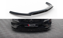 Cup Spoilerlippe Front Ansatz für Mercedes CLS C218 FL schwarz Hochglanz