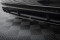 Mittlerer Cup Diffusor Heck Ansatz DTM Look passend für Audi S4 B9 Facelift schwarz Hochglanz