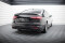 Heck Ansatz Flaps Diffusor passend für Audi S4 B9 Facelift schwarz Hochglanz