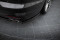 Heck Ansatz Flaps Diffusor passend für Audi S4 B9 Facelift schwarz Hochglanz