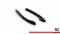 Heck Ansatz Flaps Diffusor passend für Audi S4 B9 Facelift schwarz Hochglanz