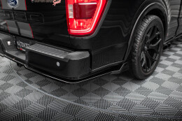 Mittlerer Cup Diffusor Heck Ansatz für Shelby F150 Super Snake schwarz Hochglanz