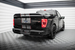 Mittlerer Cup Diffusor Heck Ansatz für Shelby F150 Super Snake schwarz Hochglanz