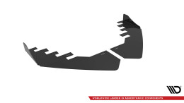 Front Stoßstange Flaps passend für Mercedes A 45 AMG W176 FL schwarz Hochglanz